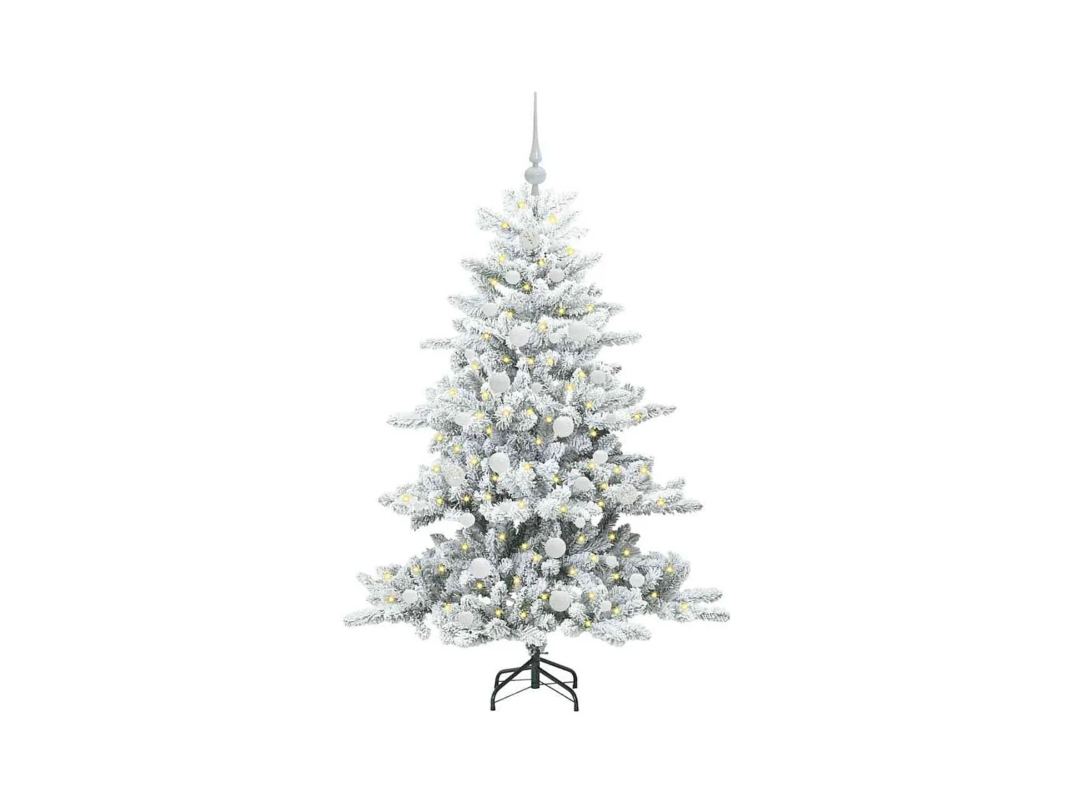 Sapin de Noël Artificiel à Branches Articulées 150 cm PVC