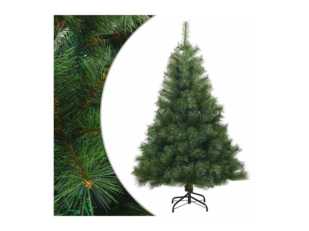 Árvore de Natal Articulada Artificial Verde 150 cm PVC, aço