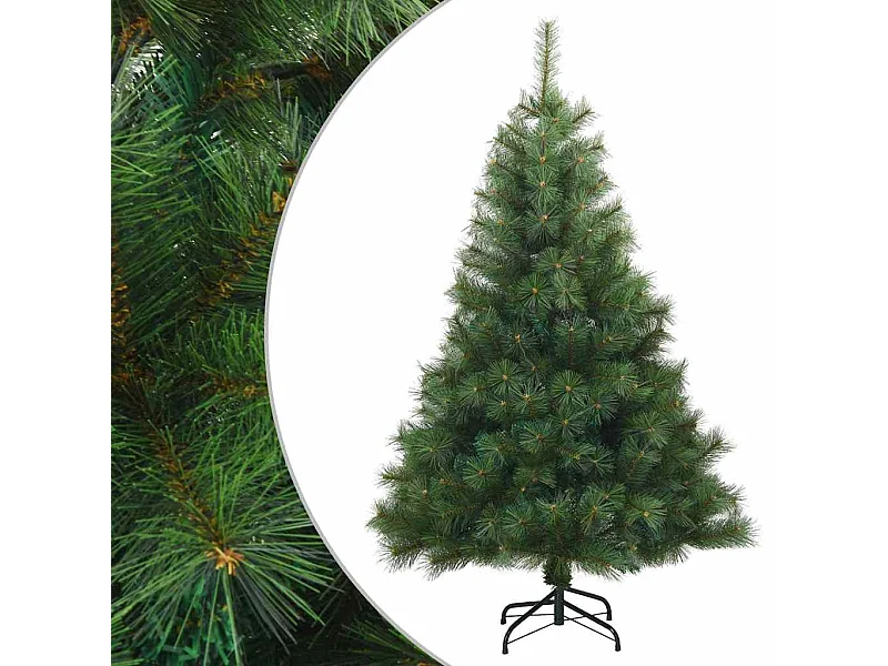 Kunstmatige Hinged Kerstboom Groen 150 cm PVC, staal