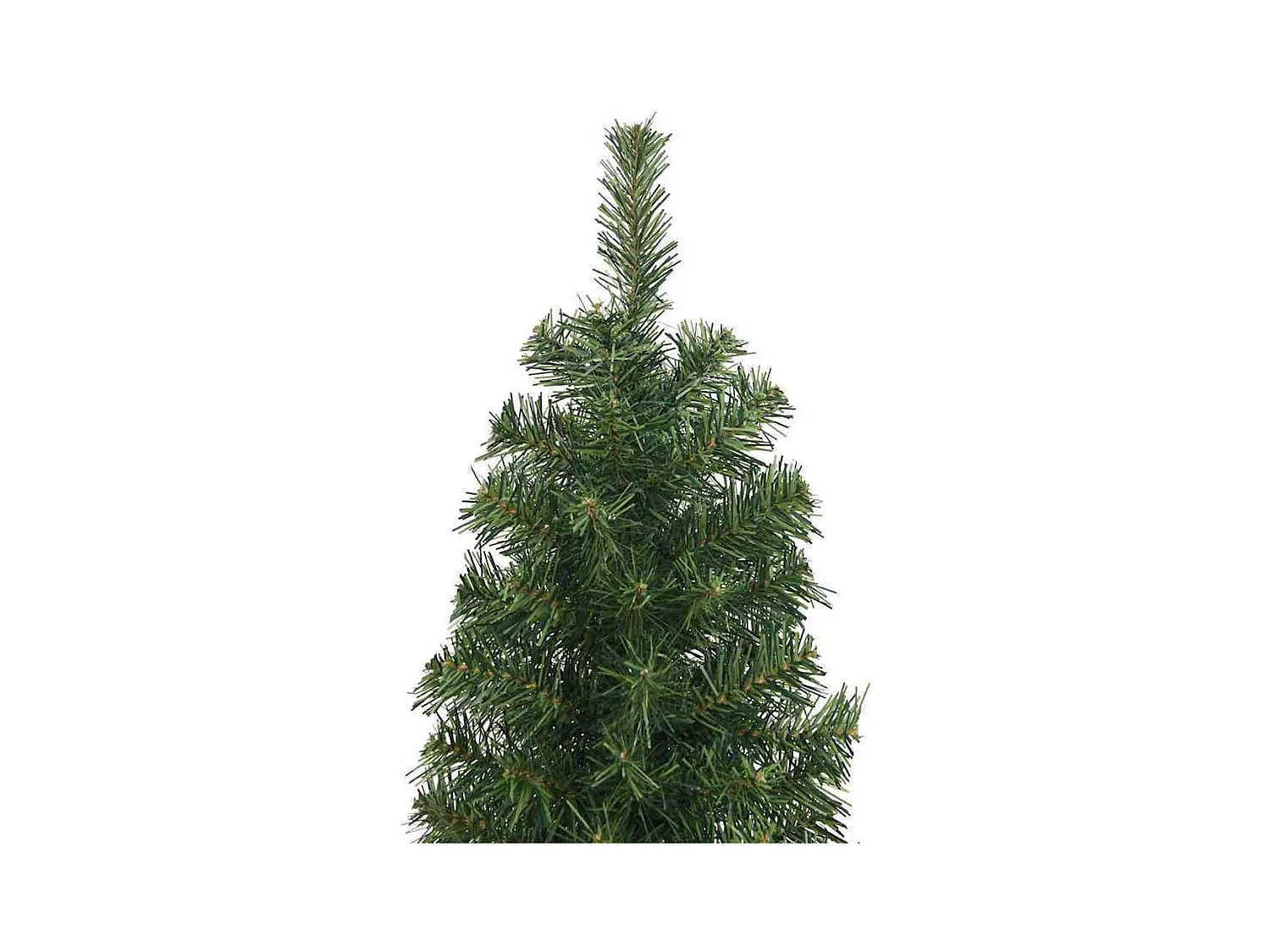 Slanke Kerstboom Groen 48 x 48 x 180 cm Kunststof en metaal