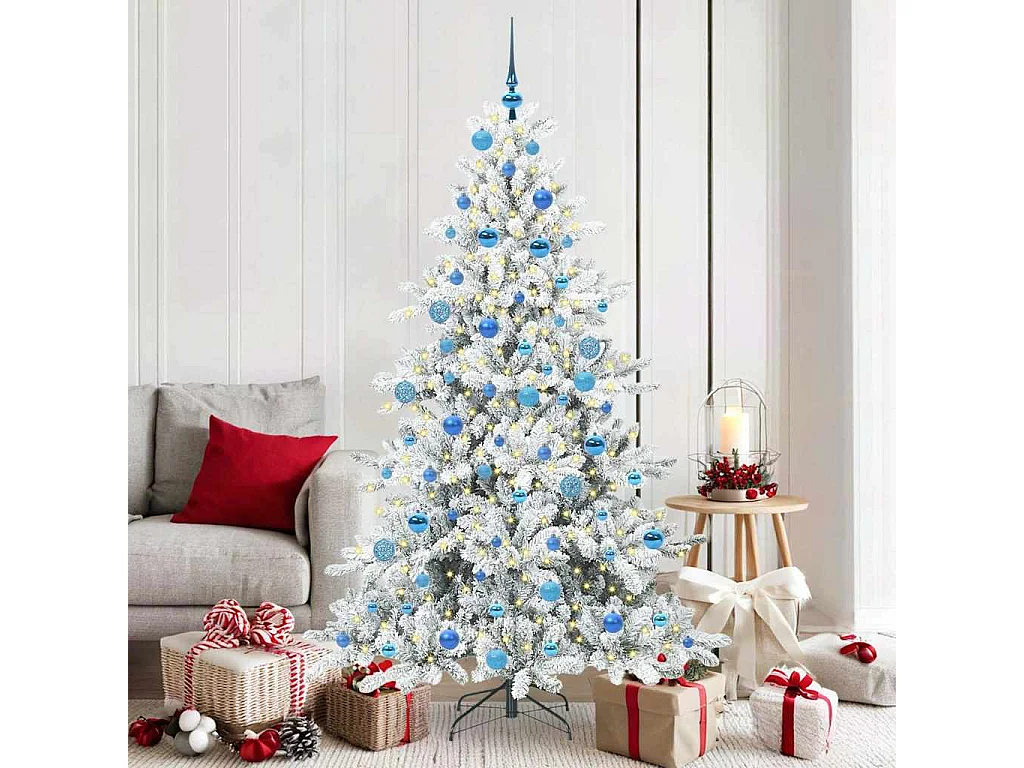 Sapin de Noël Artificiel à Branches Articulées 180 cm PVC