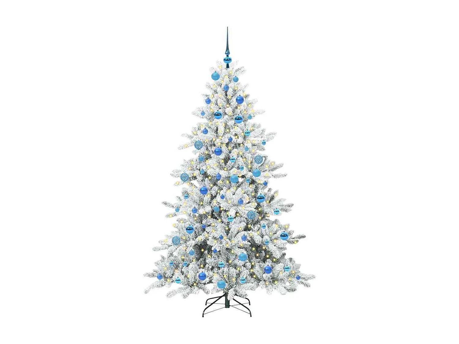 Sapin de Noël Artificiel à Branches Articulées 180 cm PVC