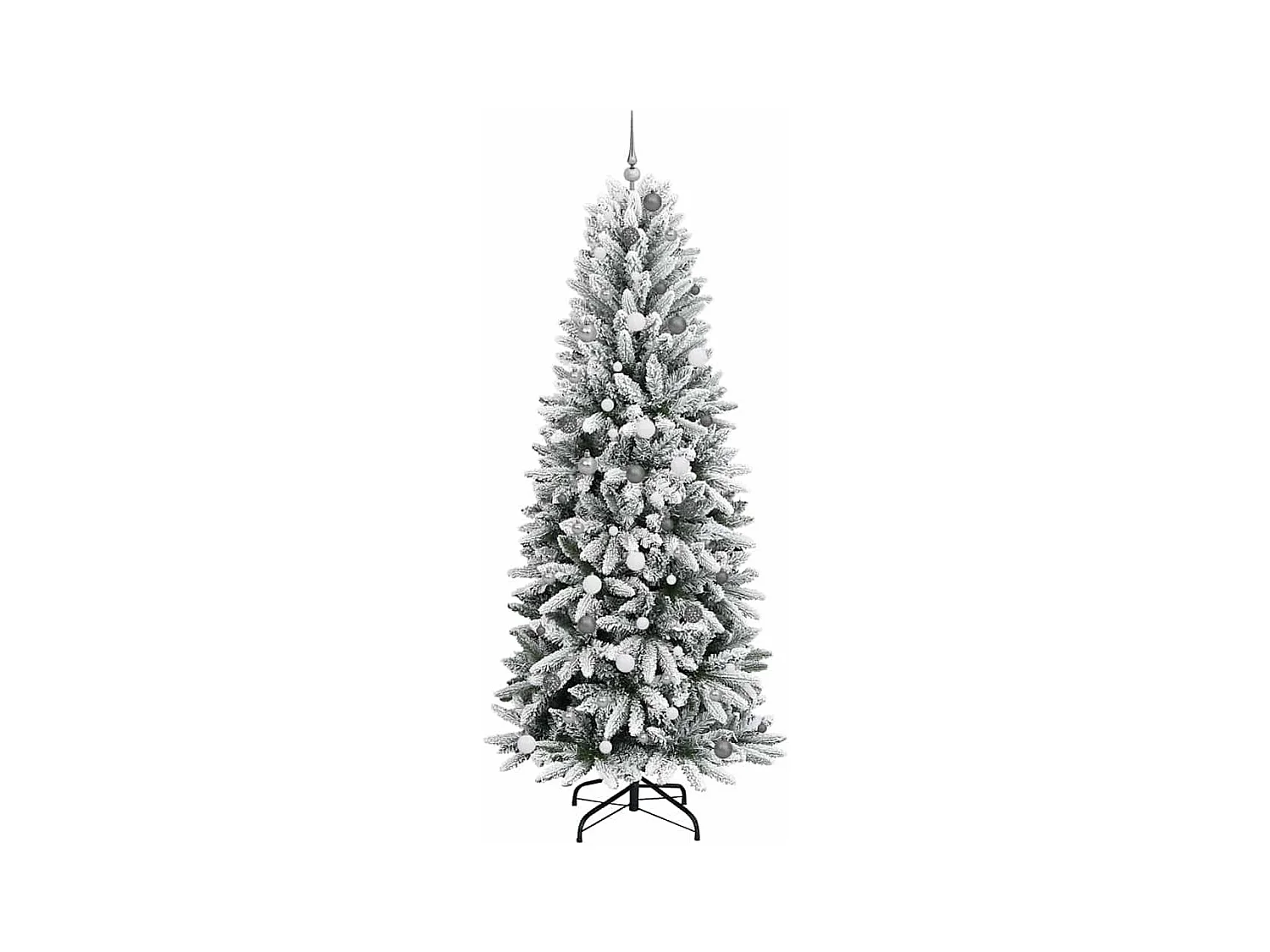Sapin de Noël artificiel avec 300 LED Blanc 93 x 93 x 240 cm