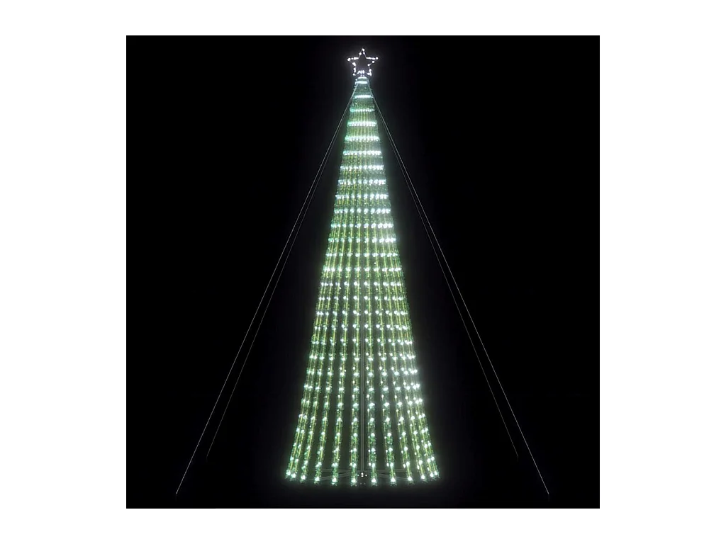 Sapin de Noël à LED 1028 LED blanc froid 403 cm
