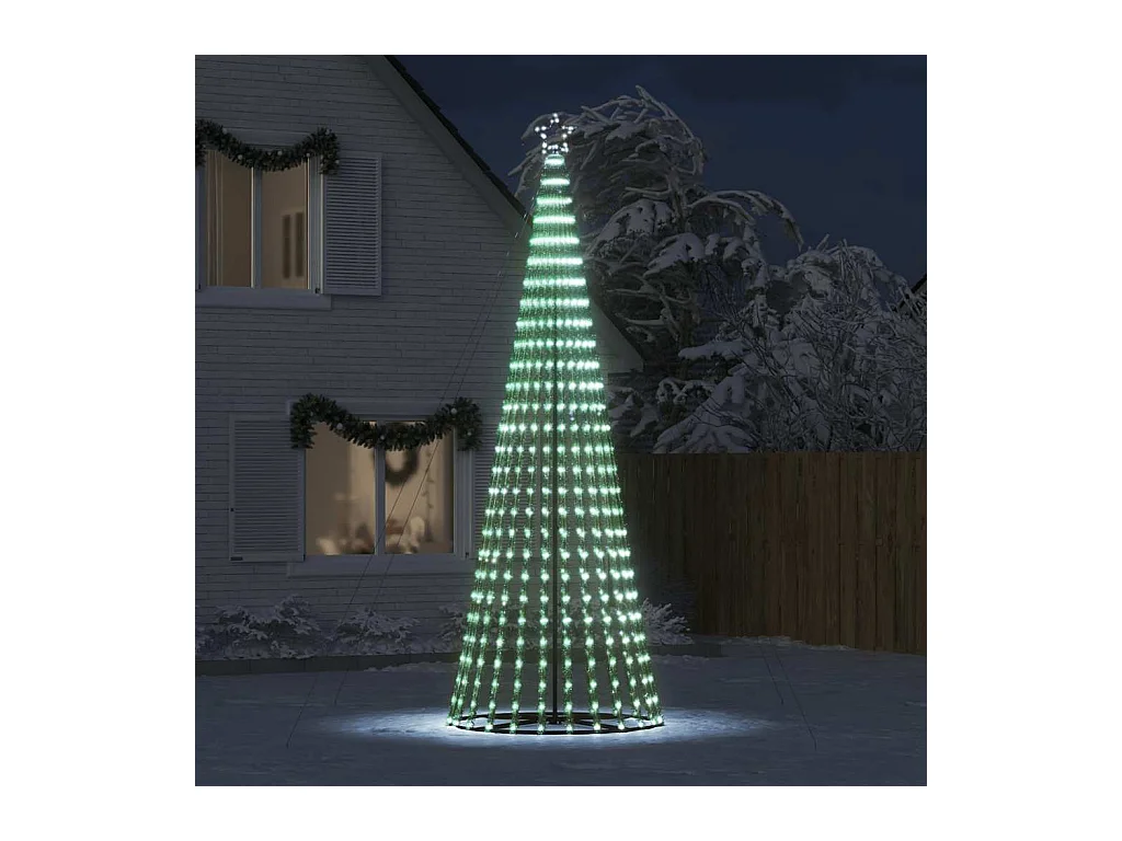 Sapin de Noël à LED 1028 LED blanc froid 403 cm