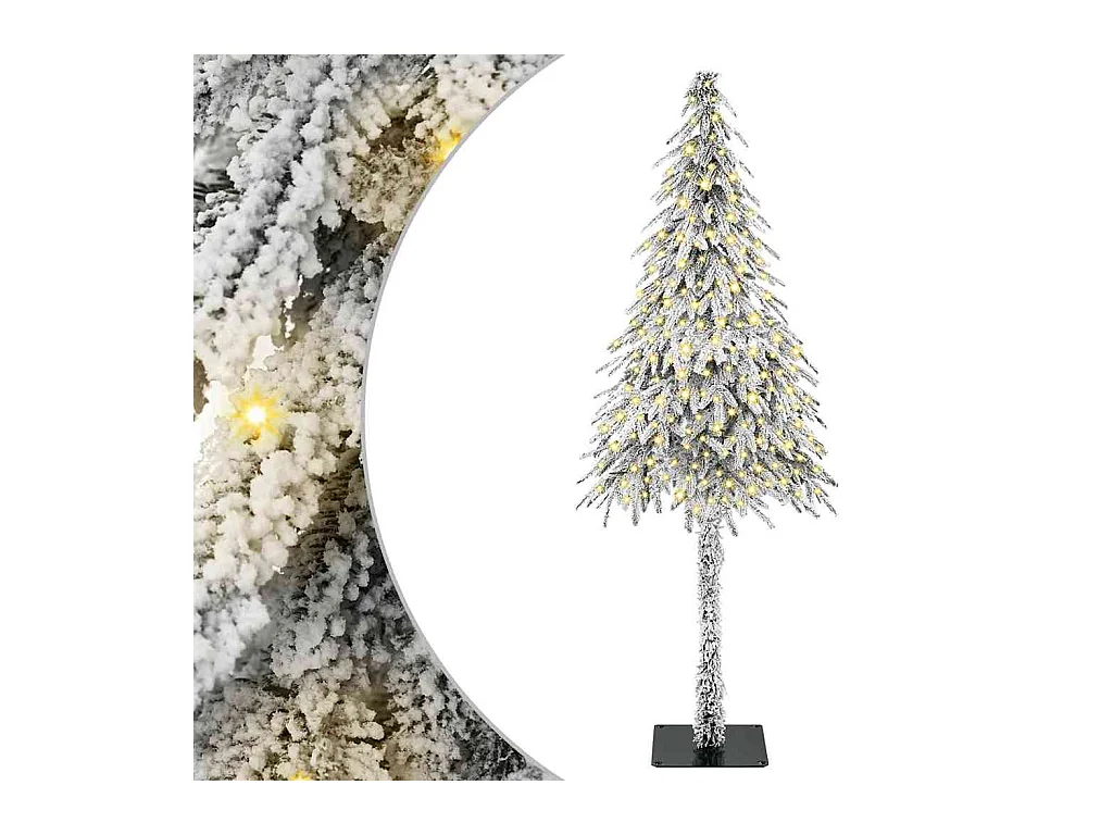 Árbol de Navidad con 300 LED con soporte 210 cm PE y Acero