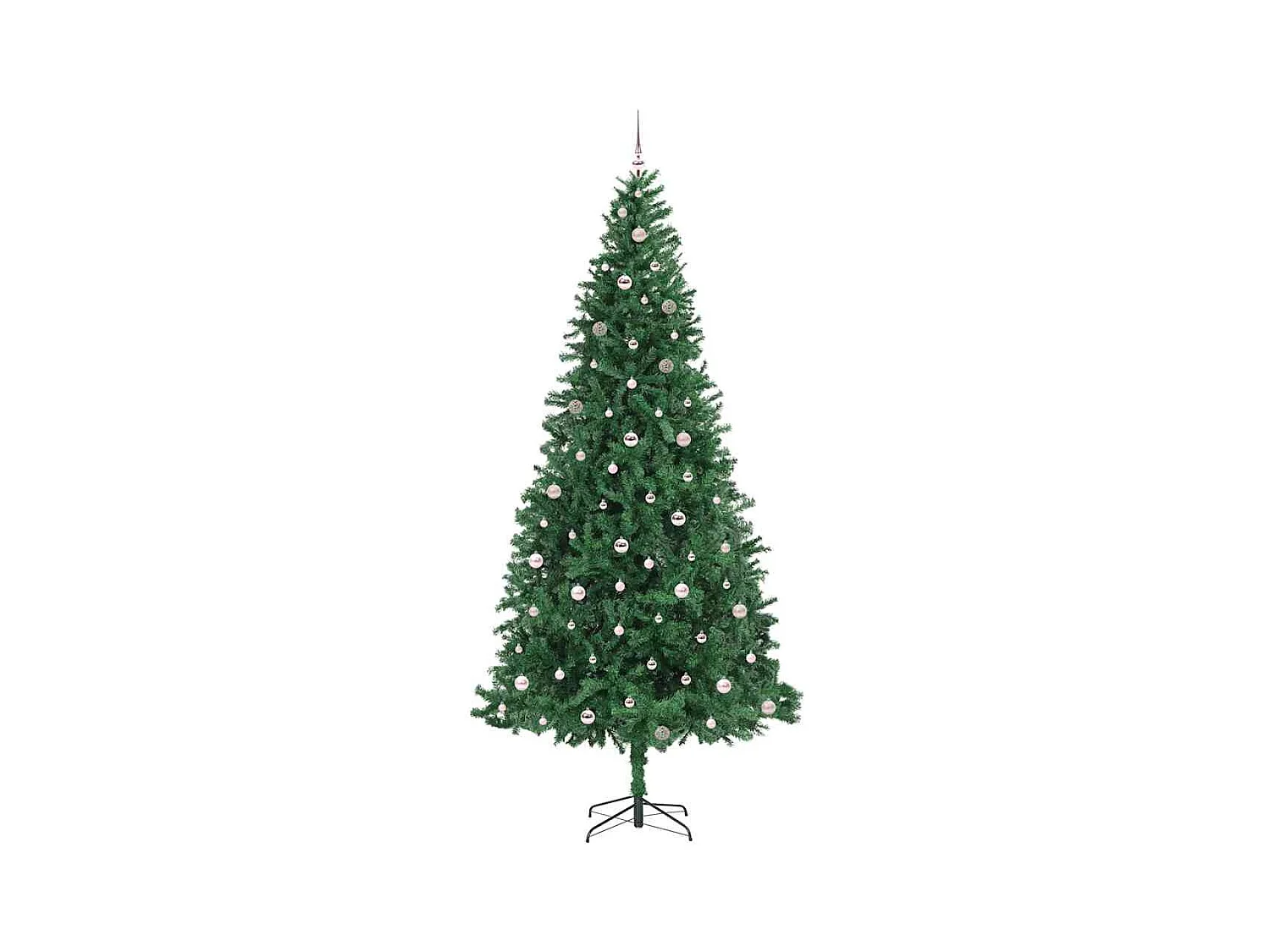 Árbol de Navidad artificial Verde 300 cm PVC y Metal y Plástico