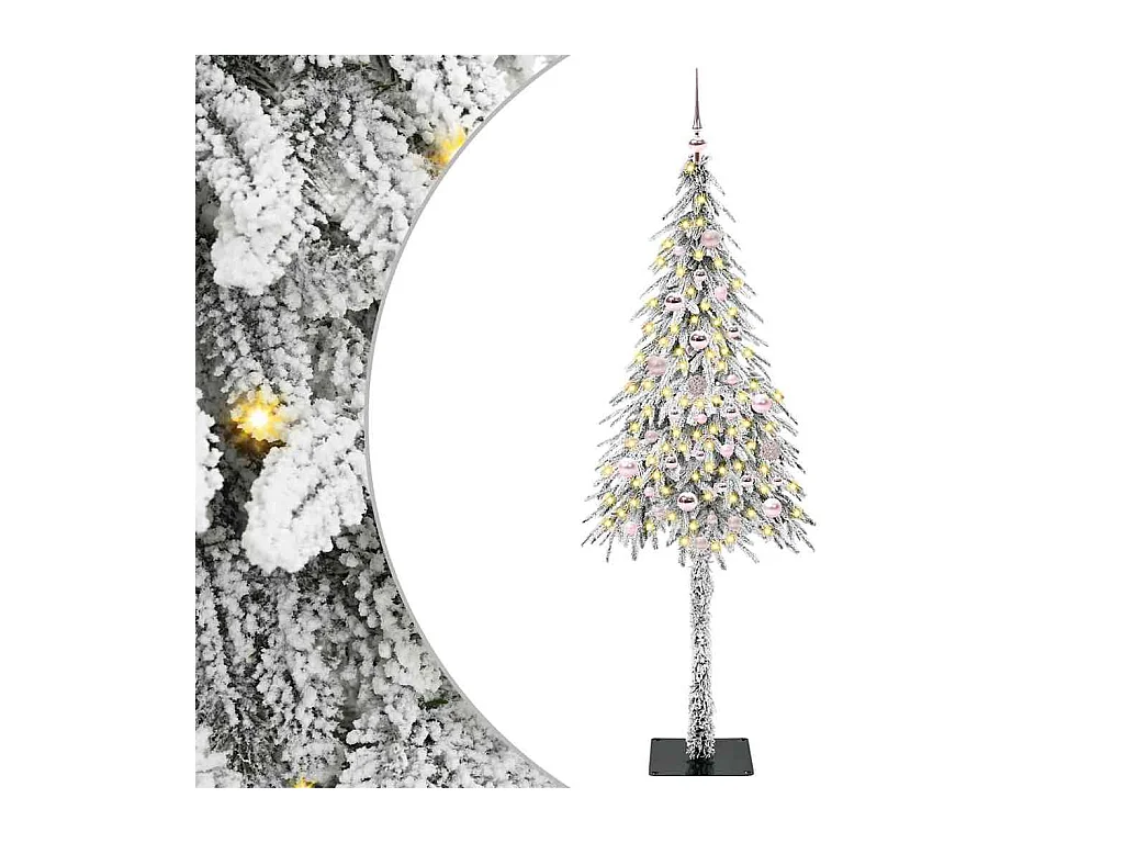 Árbol de Navidad con 150 LED con soporte 150 cm PE y Acero