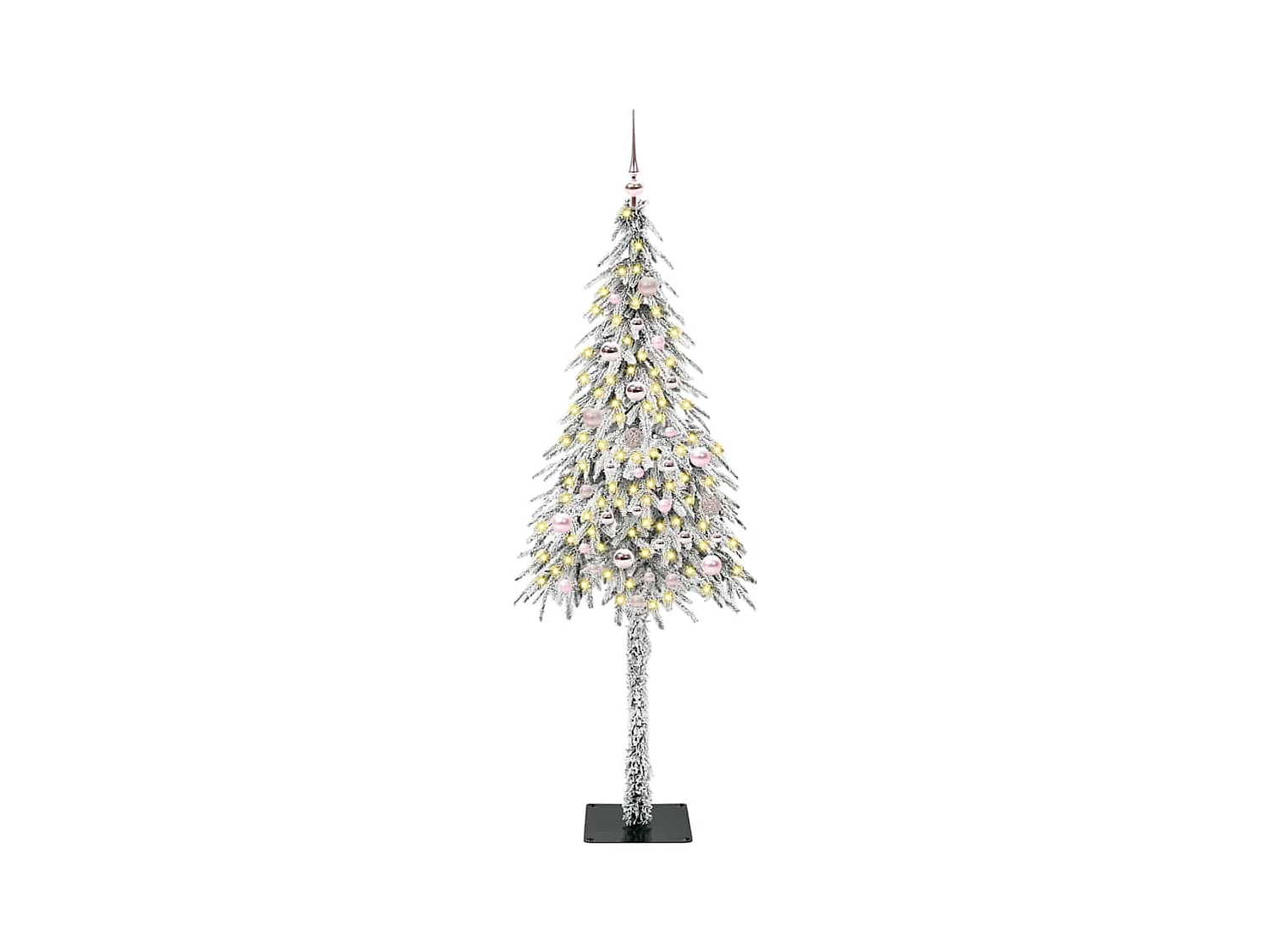 Árbol de Navidad con 150 LED con soporte 150 cm PE y Acero