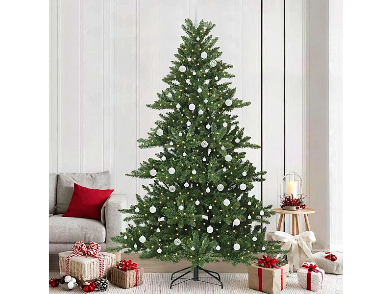 Sapin de Noël Artificiel à Branches Articulées 240 cm PVC