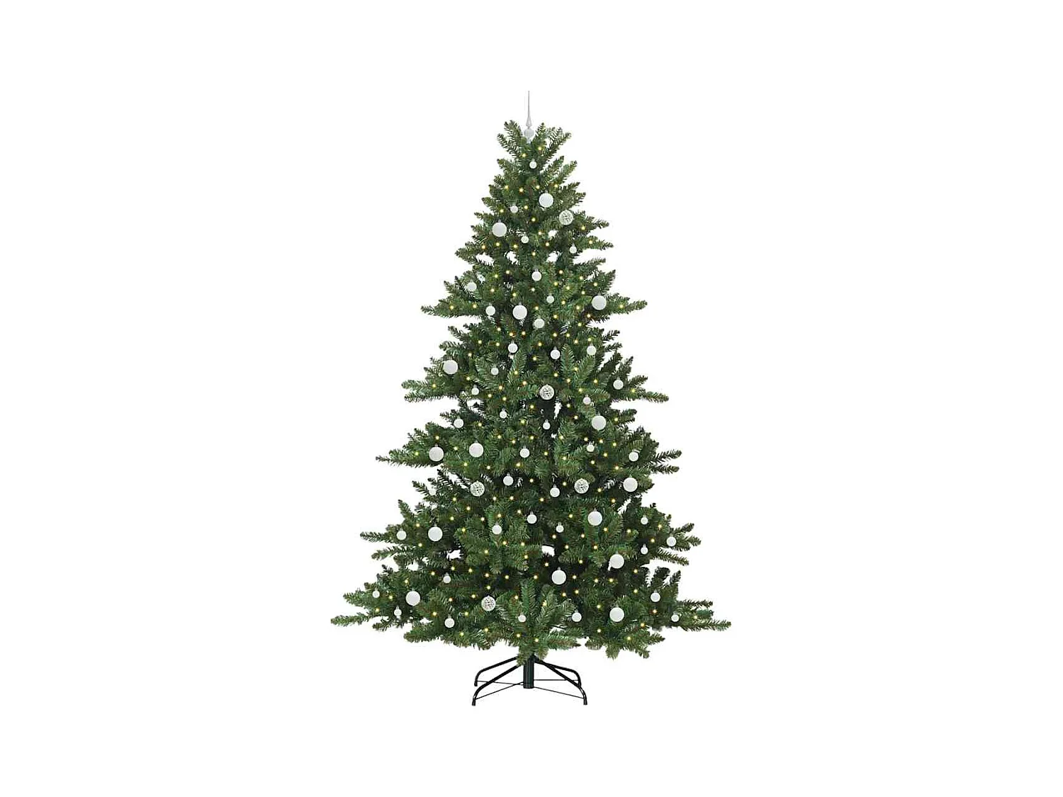 Sapin de Noël Artificiel à Branches Articulées 240 cm PVC
