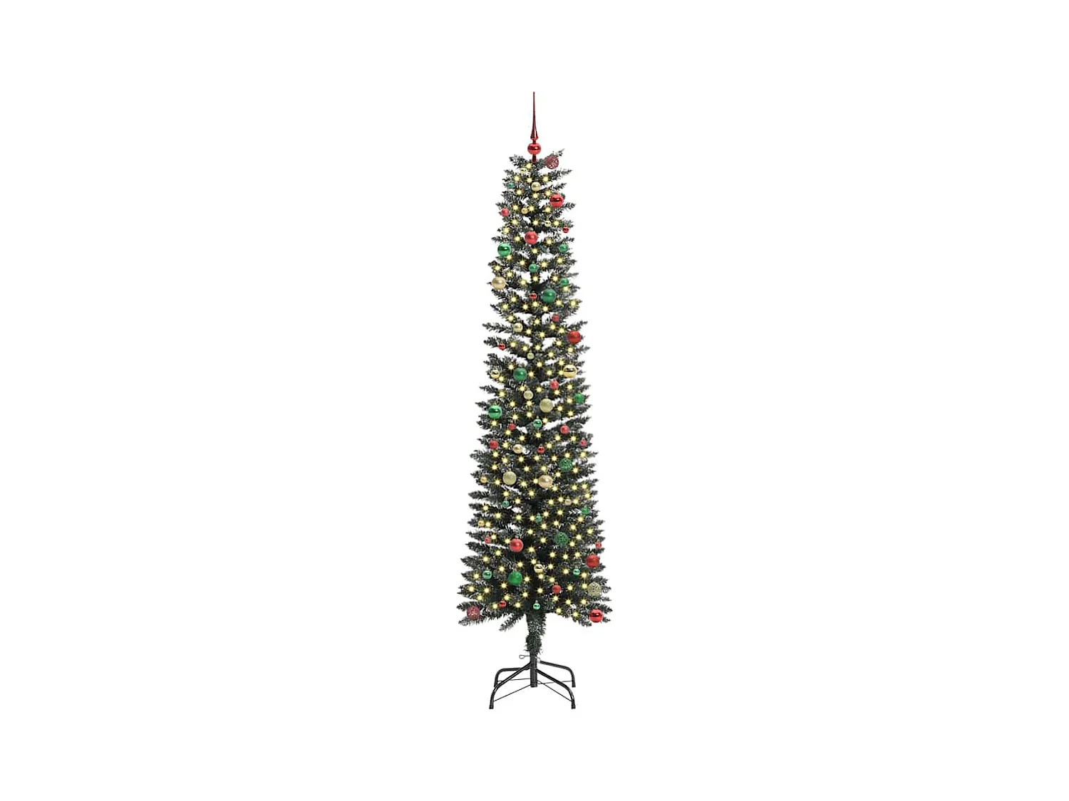 Árbol de Navidad artificial con 300 LED Verde 58 x 58 x 240 cm