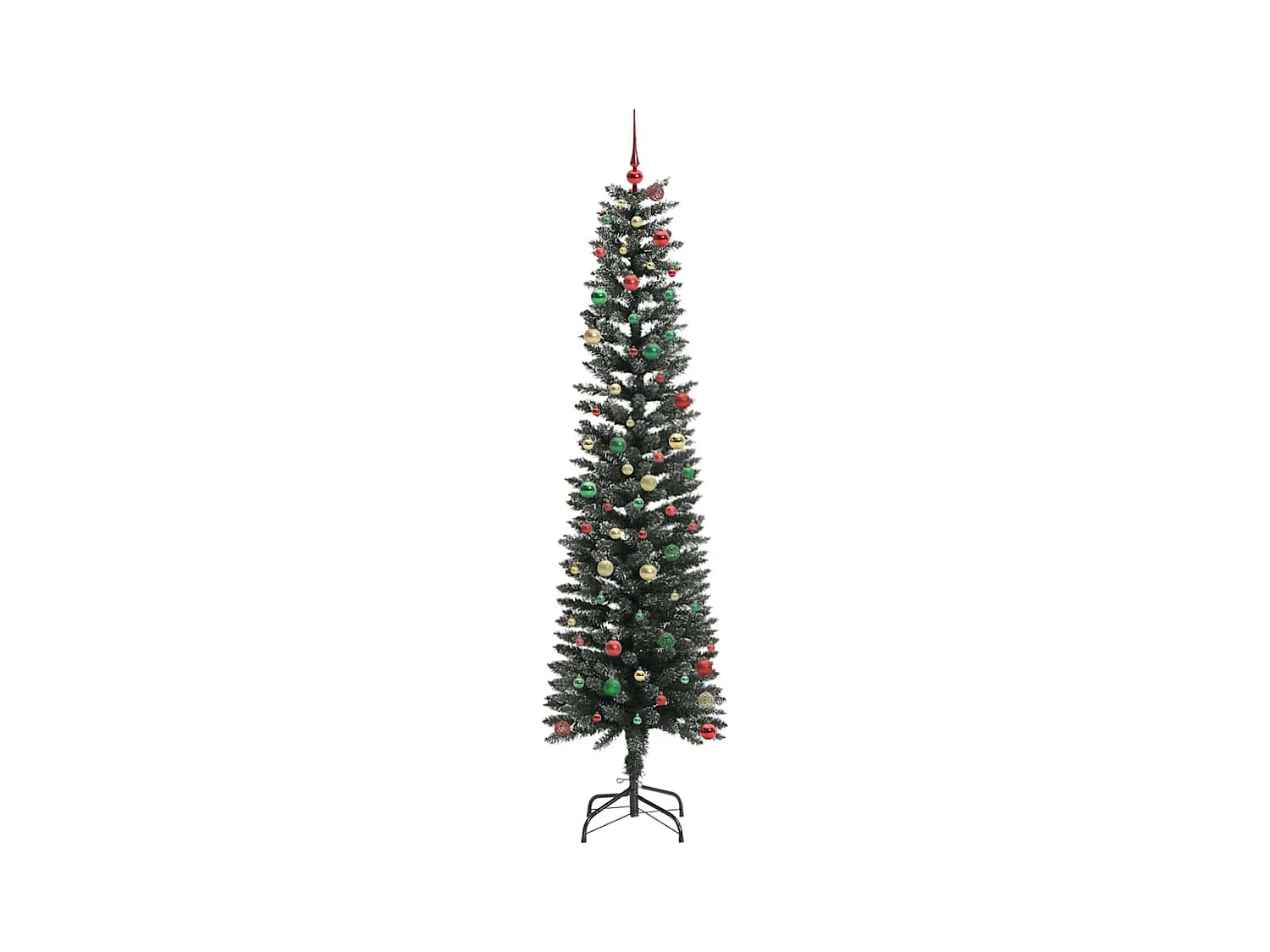 Árbol de Navidad artificial con 300 LED Verde 58 x 58 x 240 cm