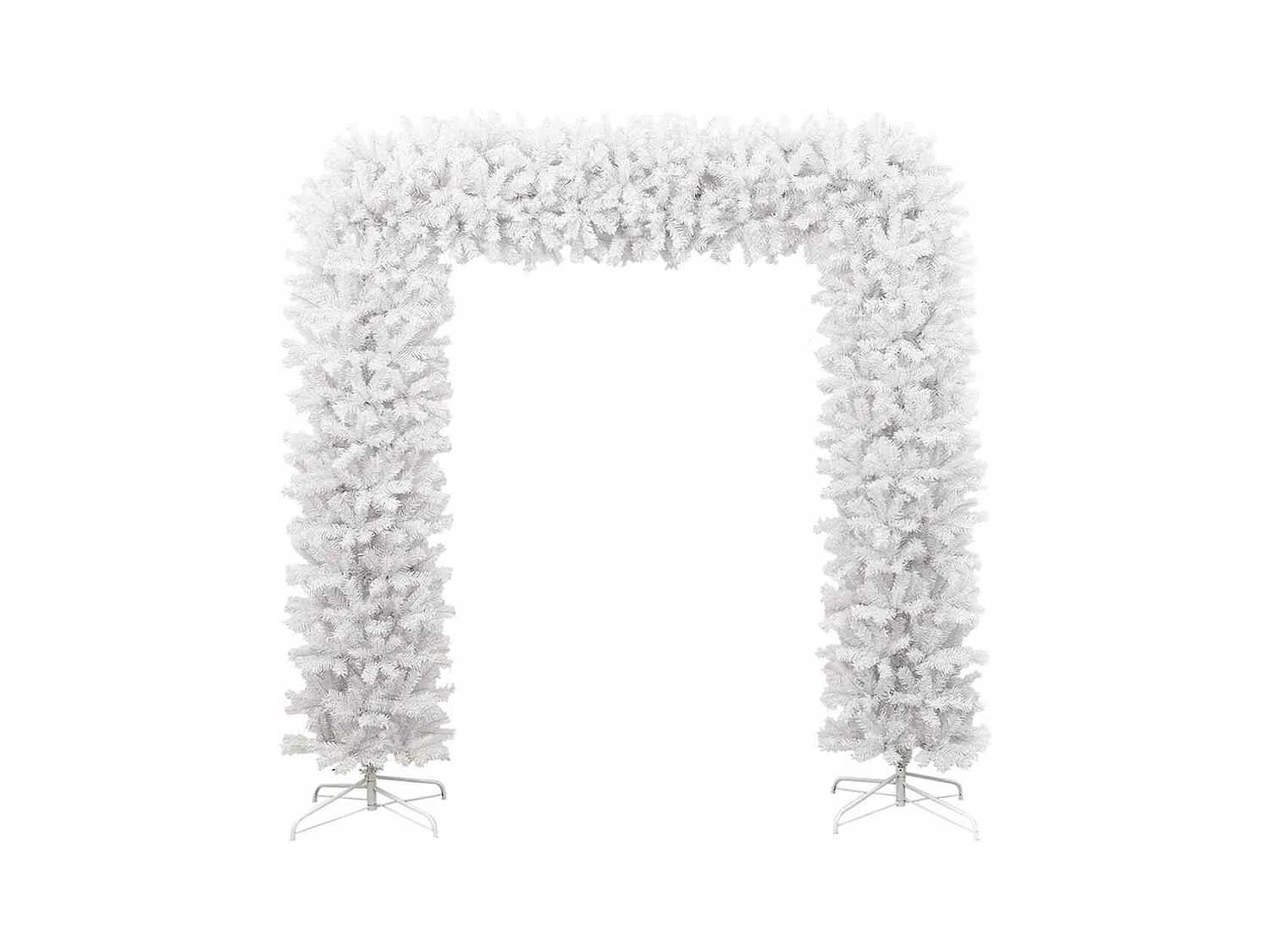 Arche d'arbre de Noël Blanc 240 cm