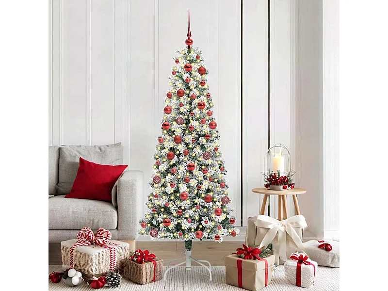 Sapin de Noël Artificiel à Branches Articulées 180 cm PVC