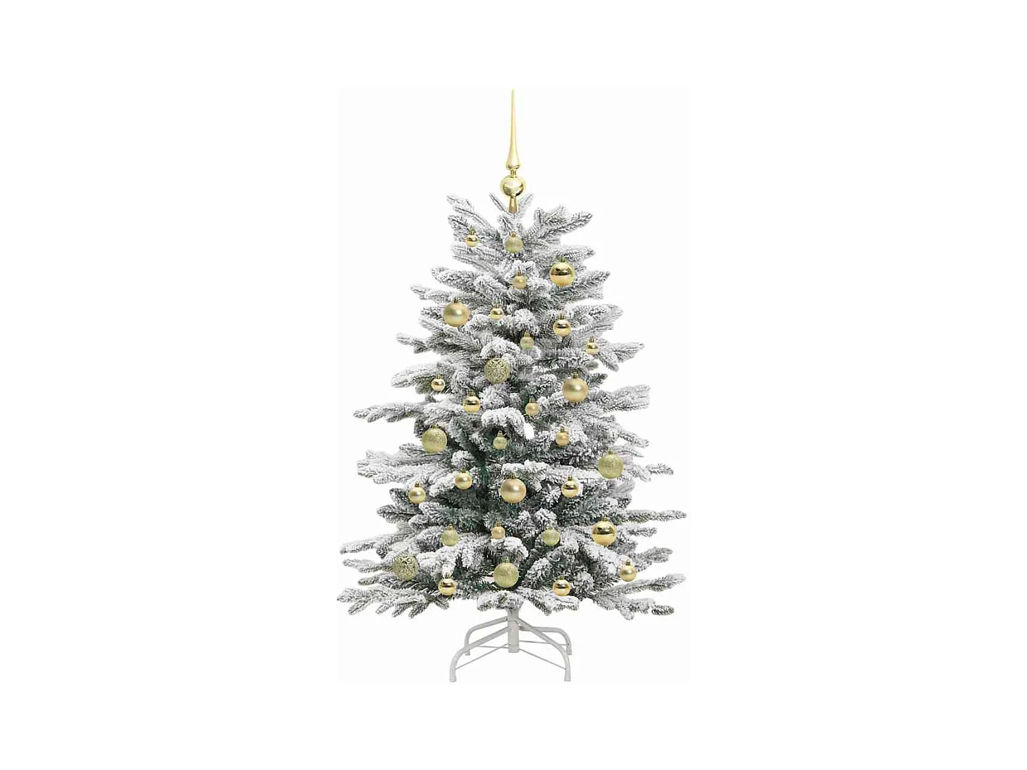 Árbol de Navidad artificial con ramas articuladas 120 cm
