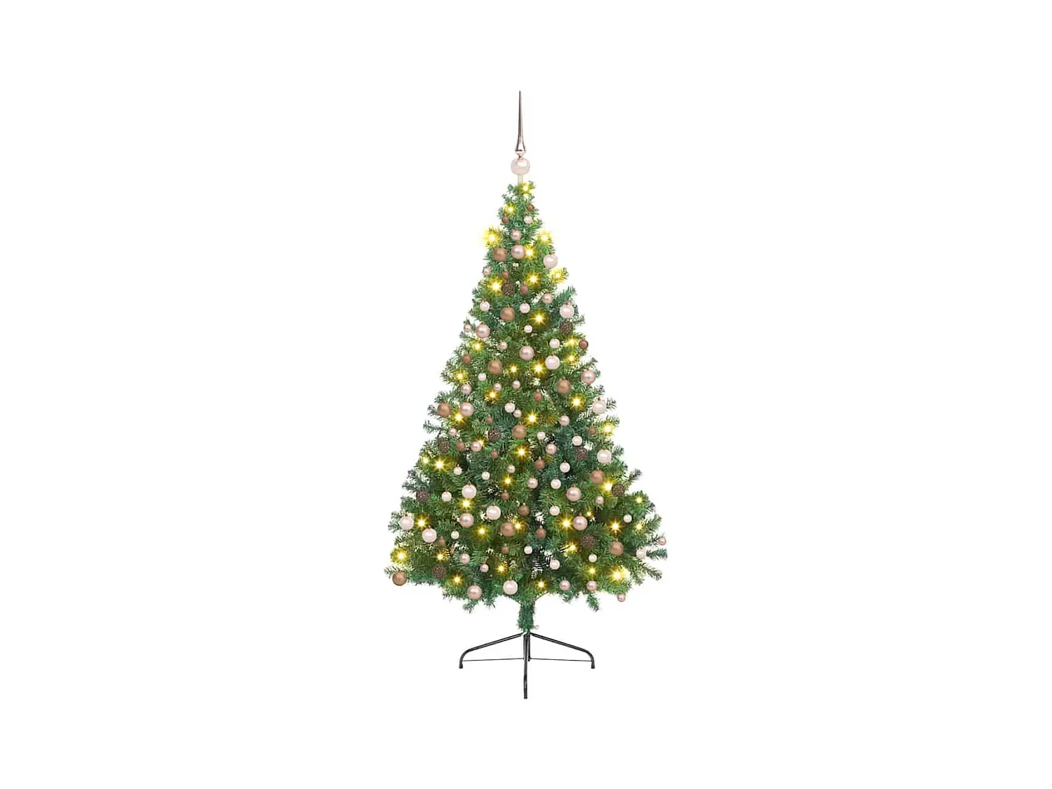 Árvore de Natal Artificial Verde 180 cm PVC