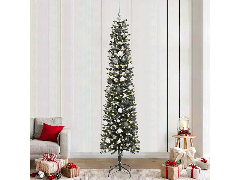 Árbol de Navidad artificial con 300 LED Verde 58 x 58 x 240 cm