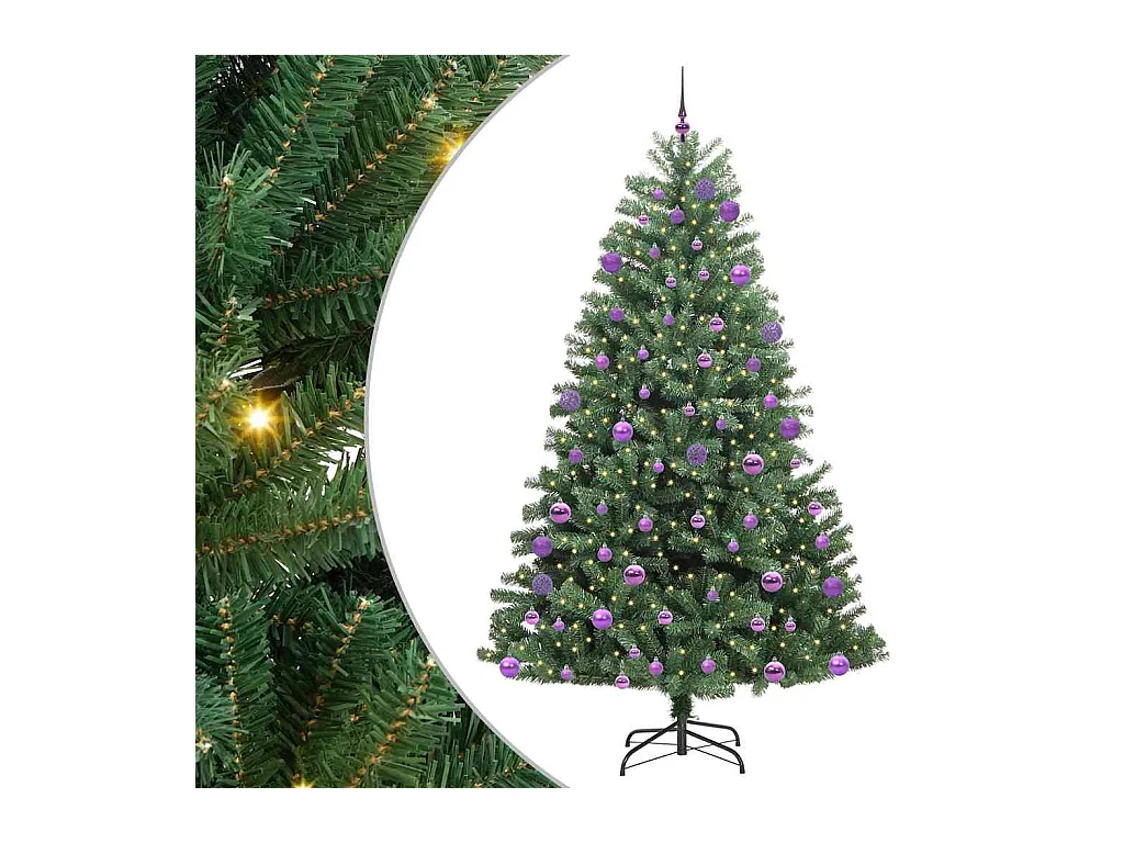 Sapin de Noël Artificiel à Branches Articulées Vert 300 cm