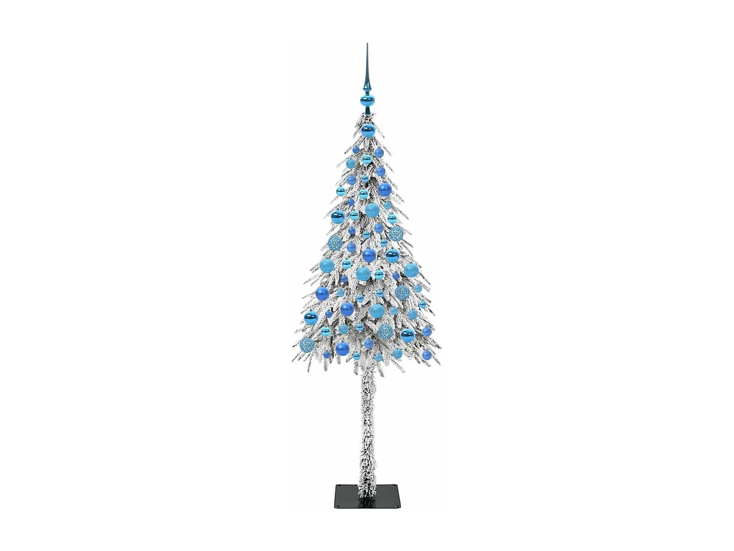 Árvore de Natal com 300 LEDs com suporte Branco 180 cm PE e Aço