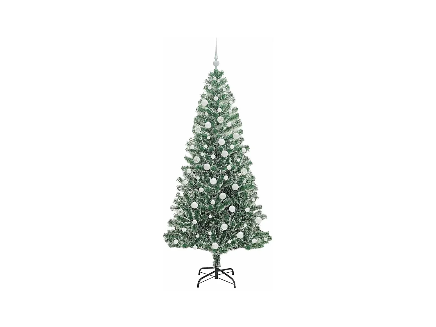 Arbre de Noël artificiel floconné de neige avec lumière LED