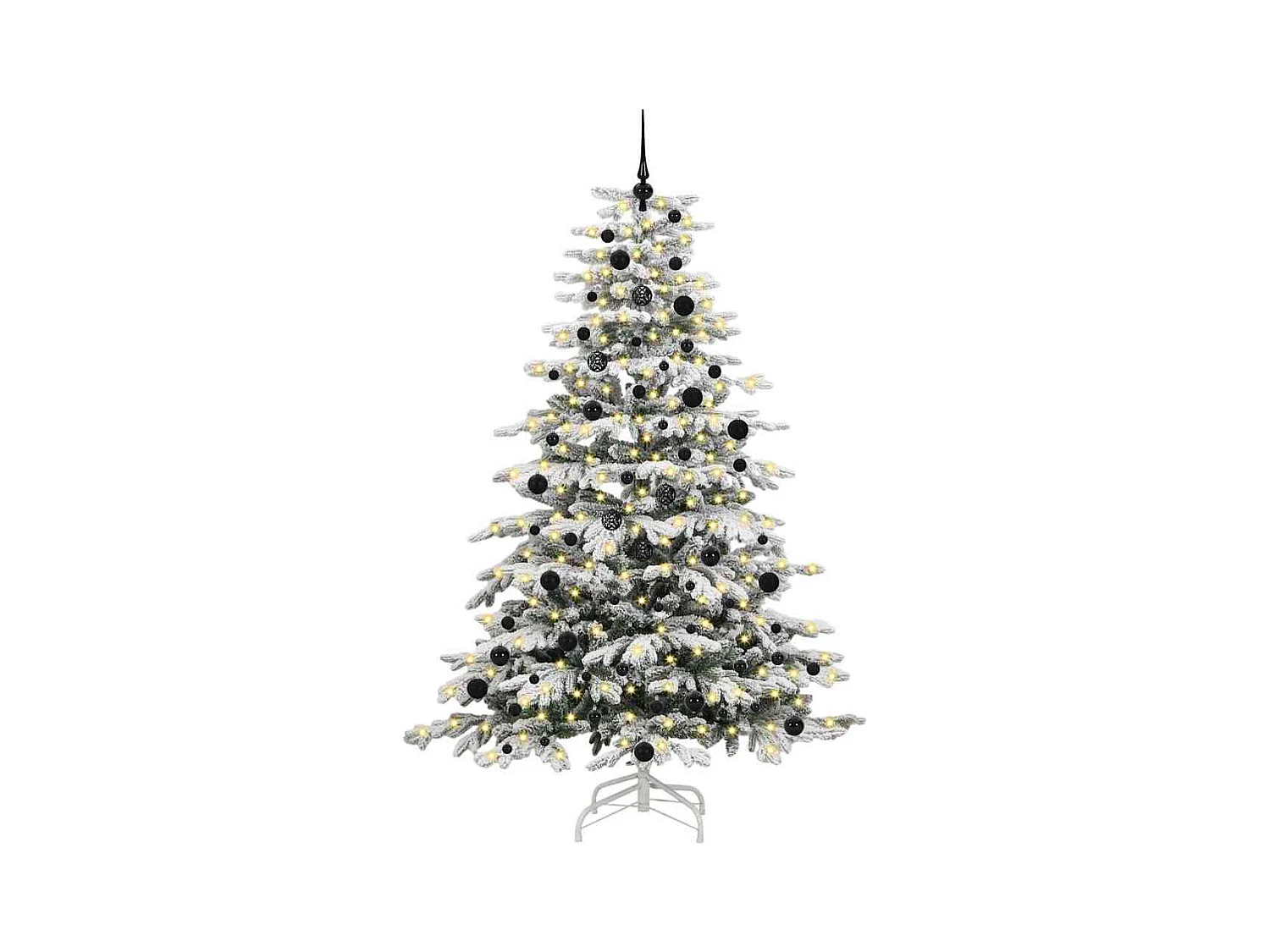 Árbol de Navidad artificial con ramas articuladas 240 cm