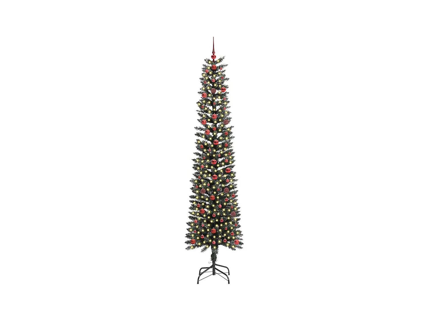 Árbol de Navidad artificial con 300 LED Verde 58 x 58 x 240 cm