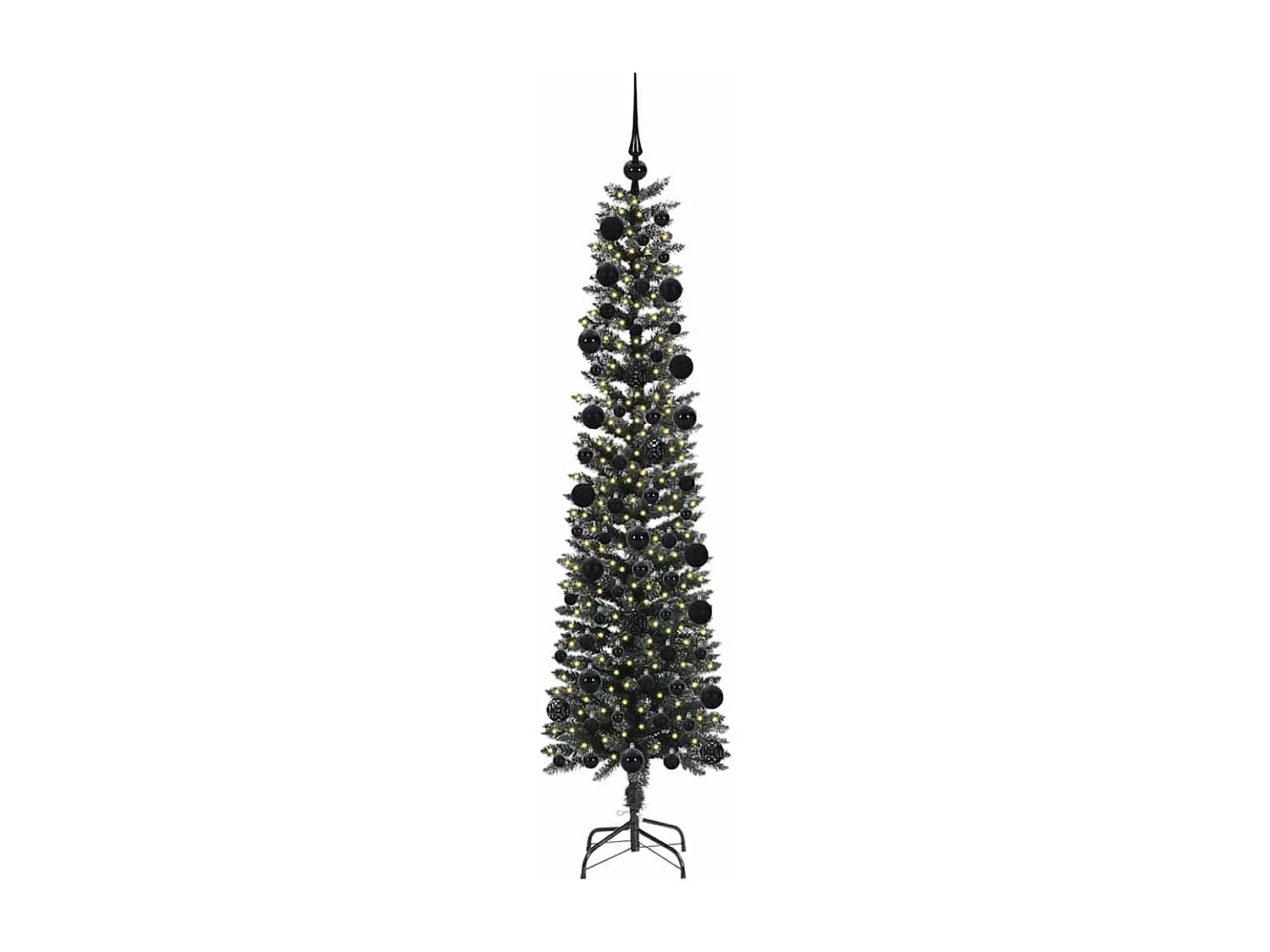 Árvore de Natal Artificial com 300 LEDs Verde 58 x 58 x 210 cm