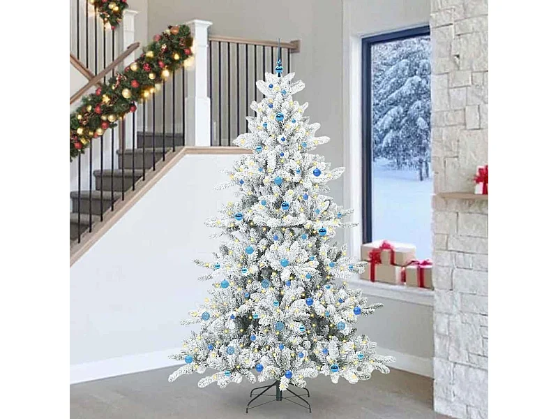 Sapin de Noël Artificiel à Branches Articulées 240 cm PVC