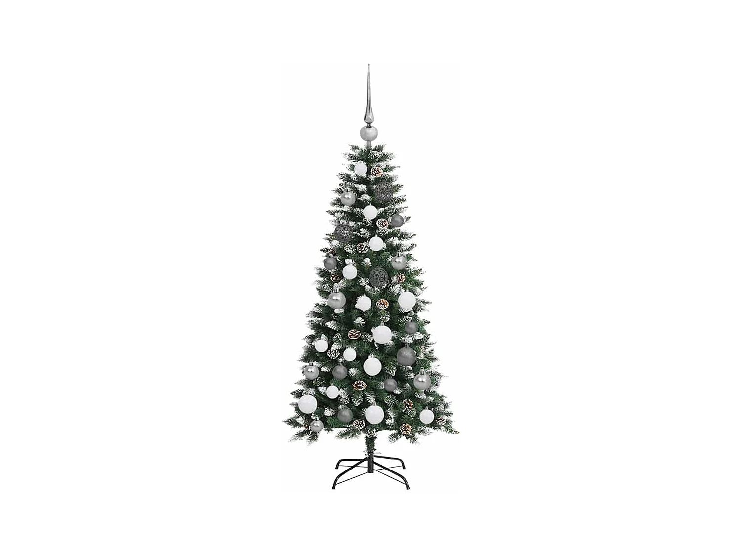 Árbol de Navidad artificial con 150 LED Verde 55 x 55 x 120 cm