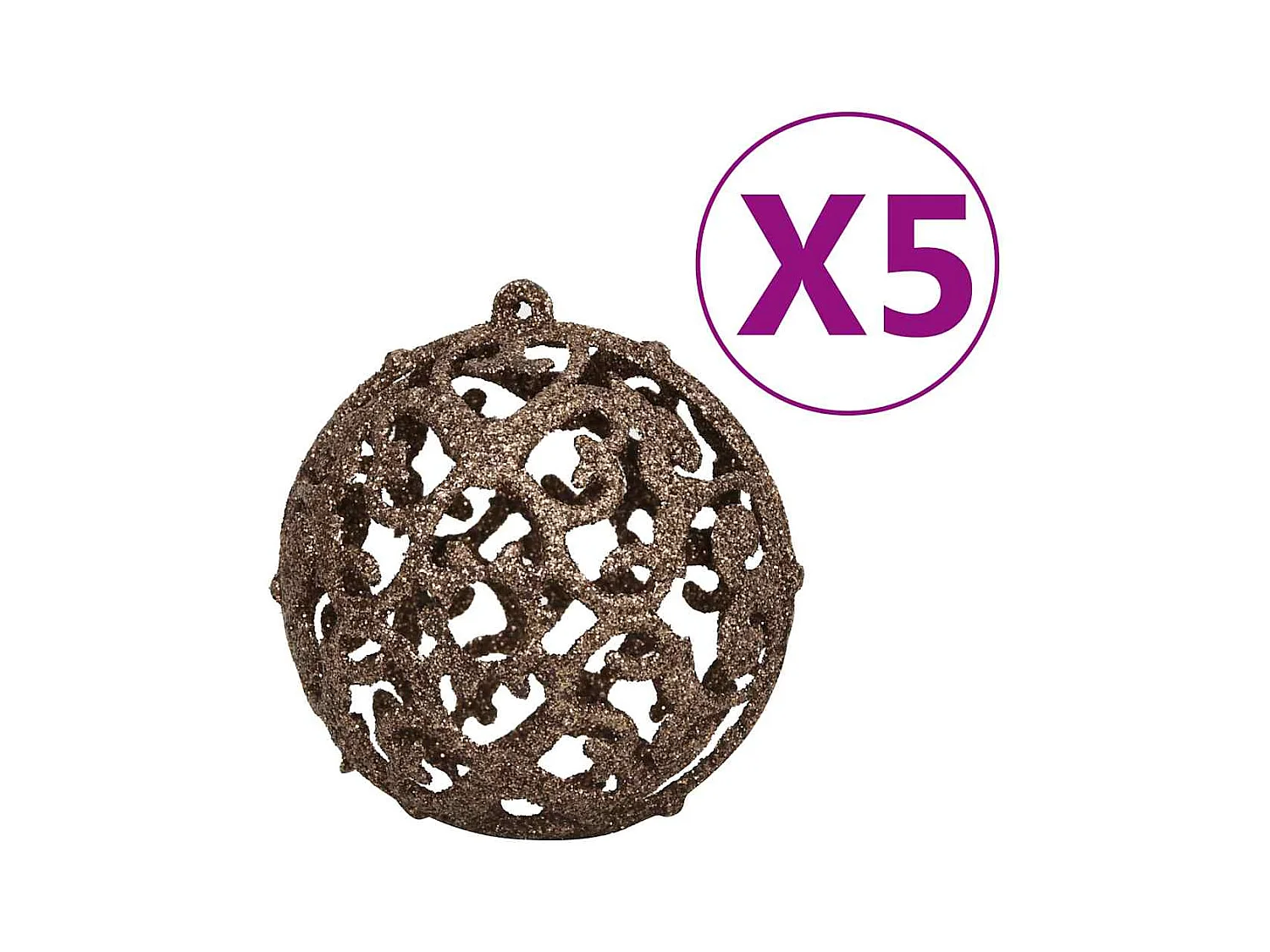 Arbre de Noël artificiel pré-éclairé/boules argenté 120 cm PET