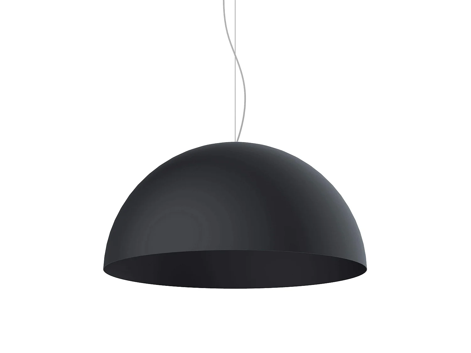CASSIS Suspension, 1XE27, max 42W, métal, gris anthracite, D60cm