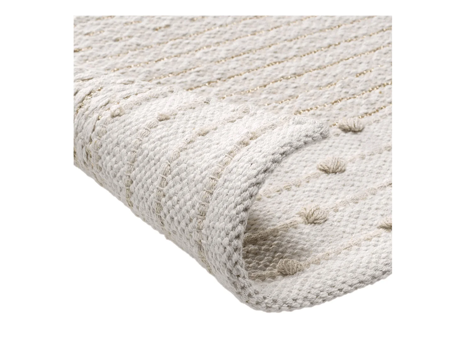 Tapis Déco Fantaisie "Artemis" 60x90cm Naturel