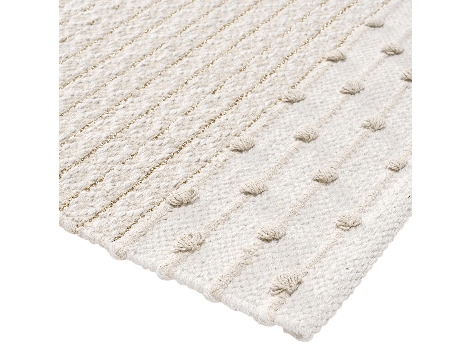 Tapis Déco Fantaisie "Artemis" 60x90cm Naturel