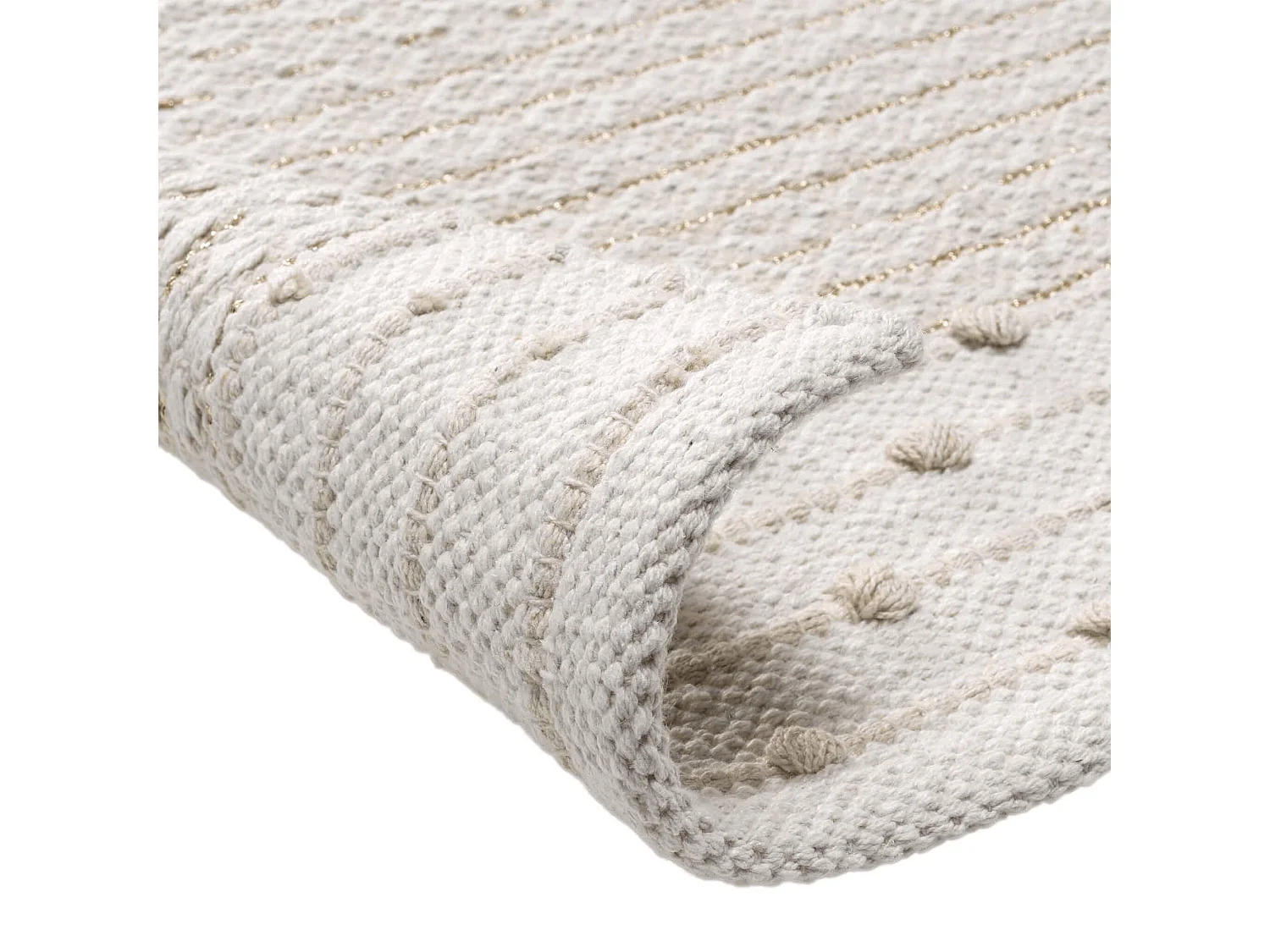 Tapis Déco Fantaisie "Artemis" 60x90cm Naturel