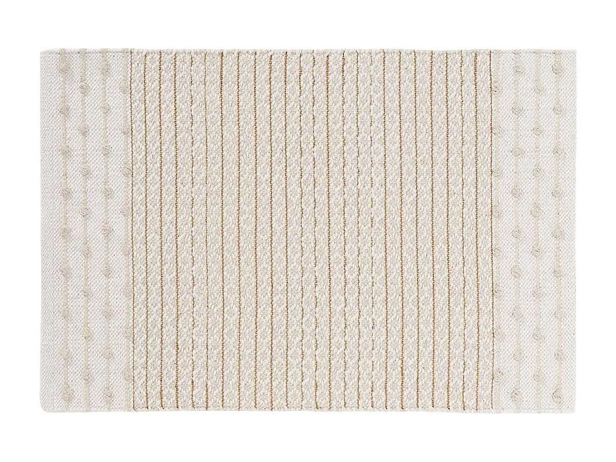 Tapis Déco Fantaisie "Artemis" 60x90cm Naturel