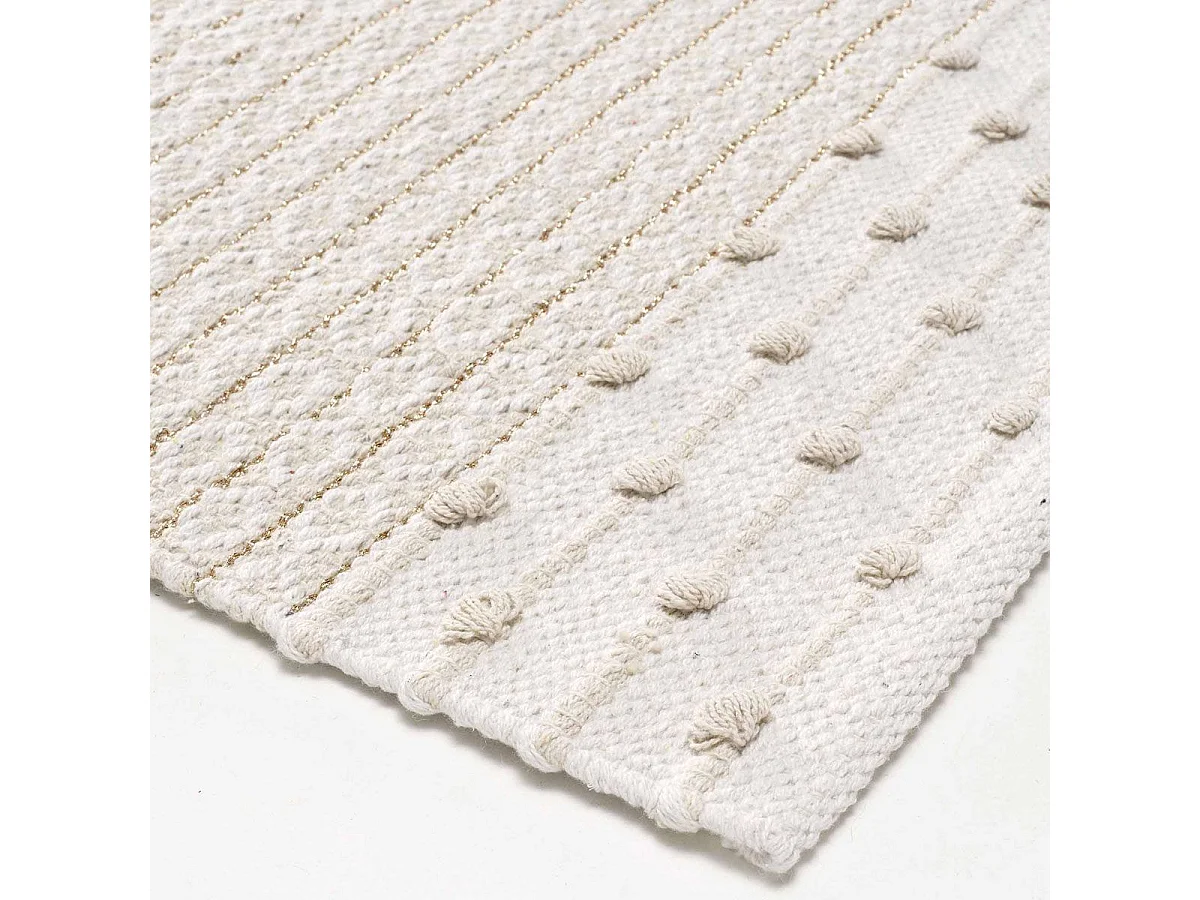 Tapis Déco Fantaisie "Artemis" 60x90cm Naturel