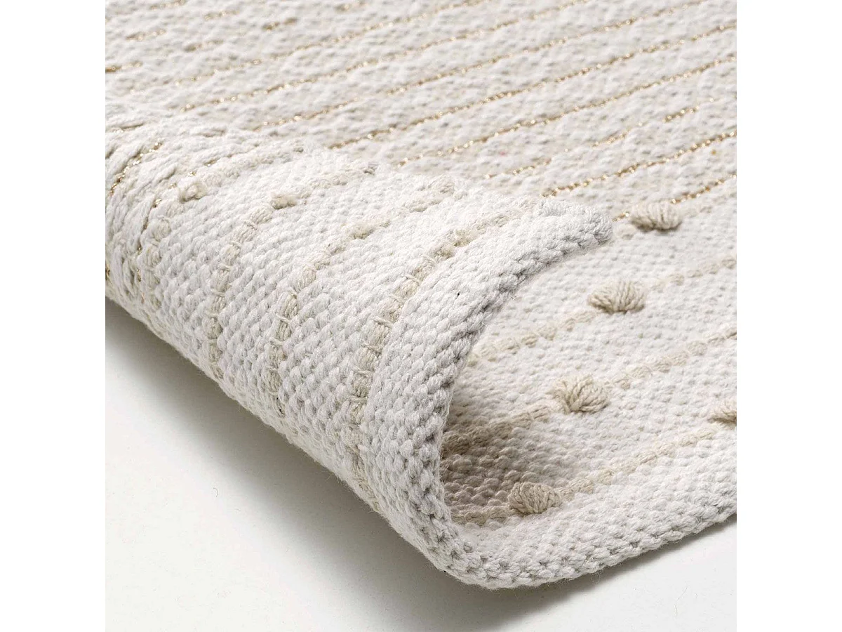 Tapis Déco Fantaisie "Artemis" 60x90cm Naturel