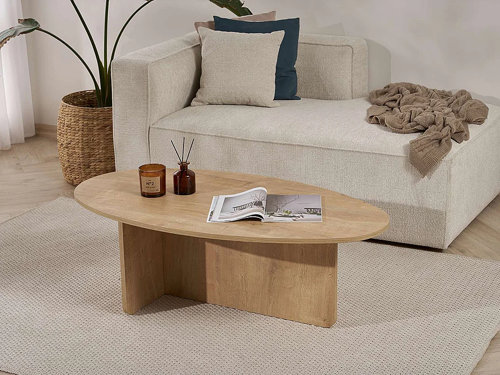Table basse - Naturel clair - ISENORA