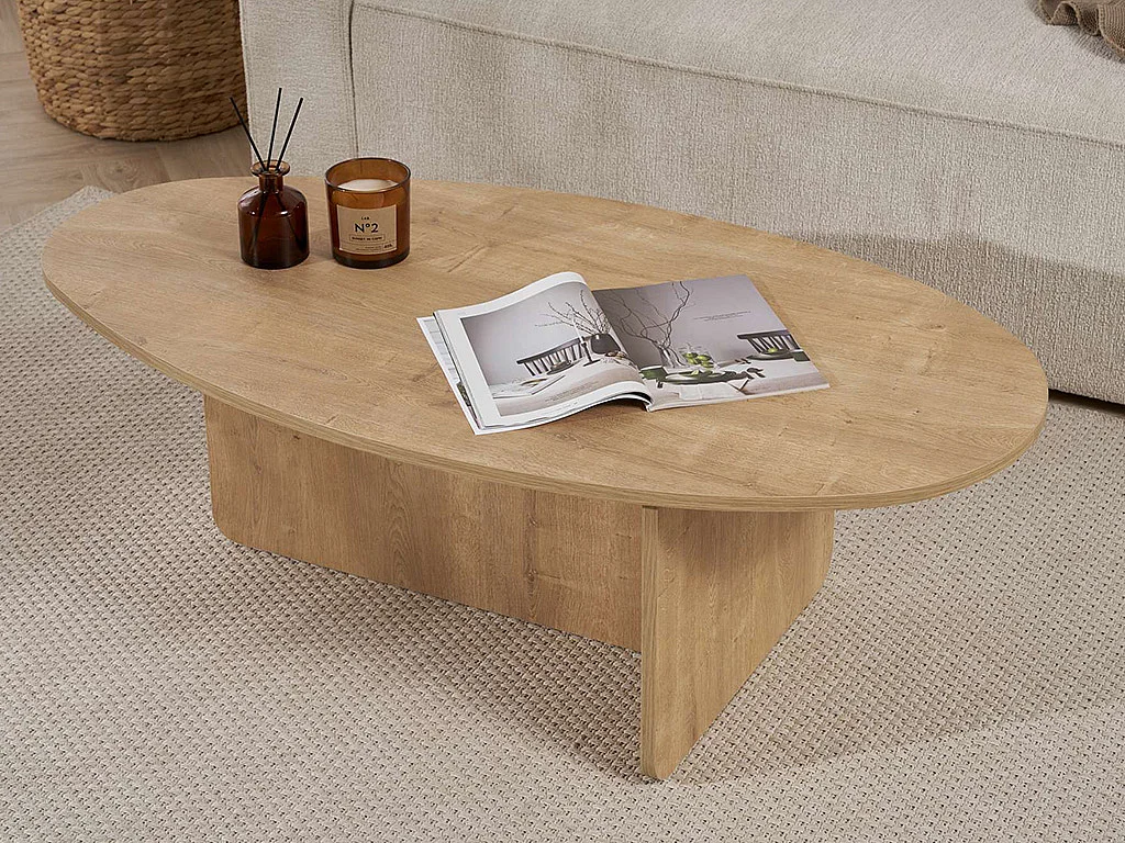 Table basse - Naturel clair - ISENORA