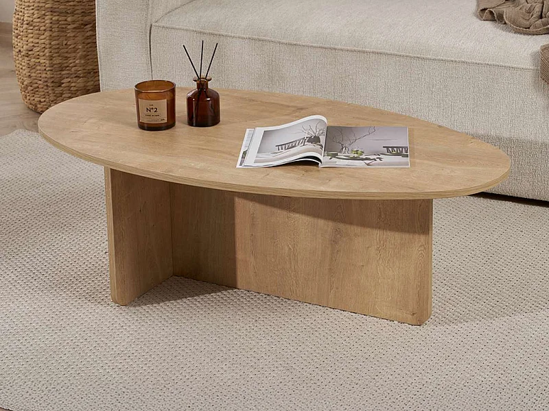 Table basse - Naturel clair - ISENORA