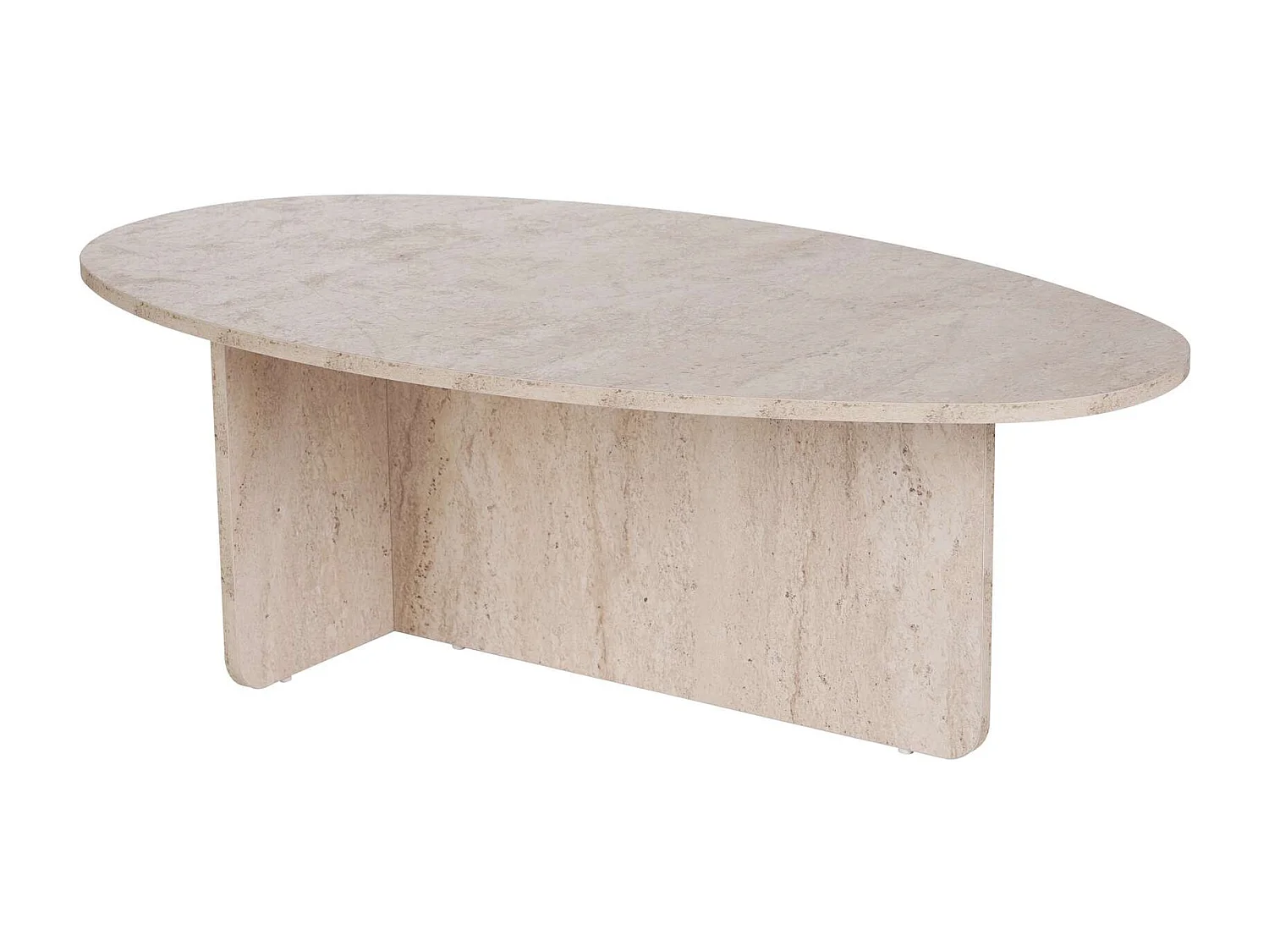 Table basse - Effet travertin - ISENORA