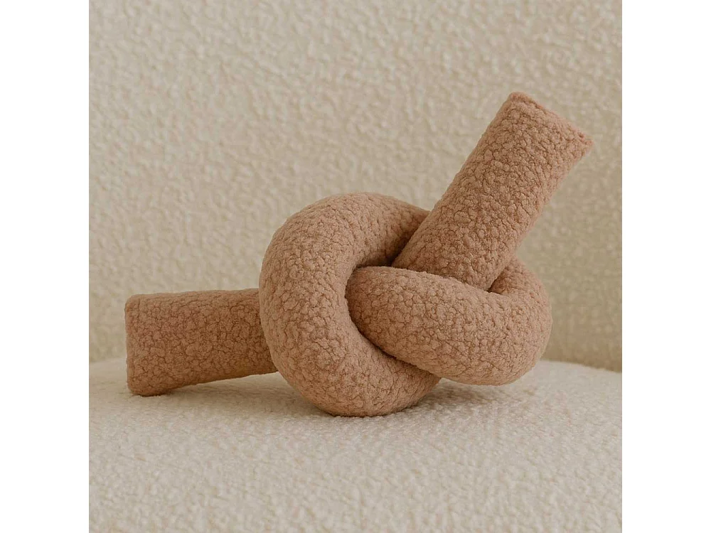 Coussin nœud en polyester Ask Dugum