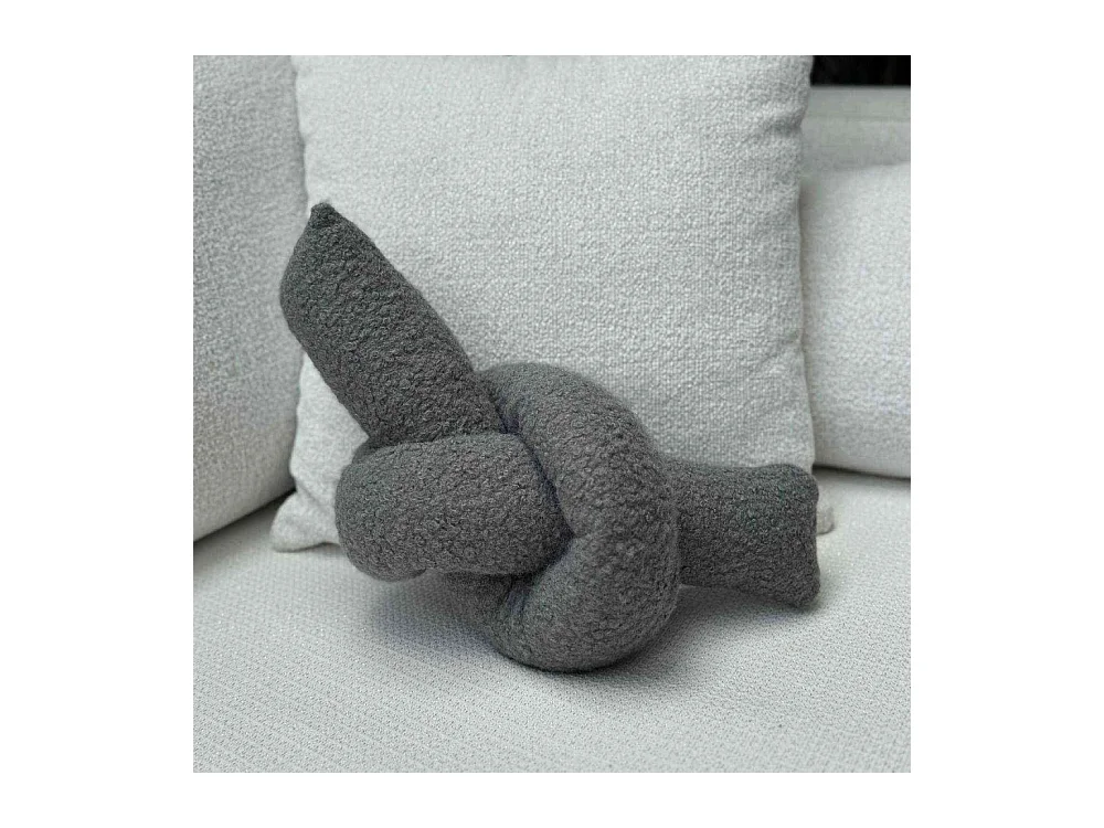 Coussin nœud en polyester Ask Dugum