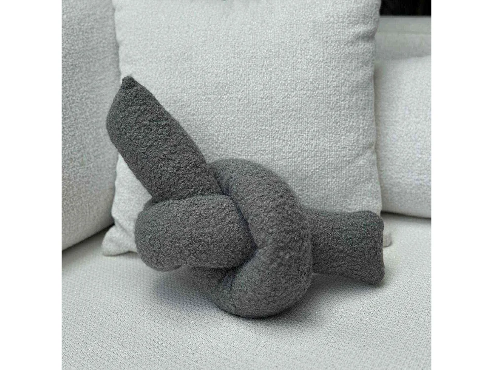 Coussin nœud en polyester Ask Dugum