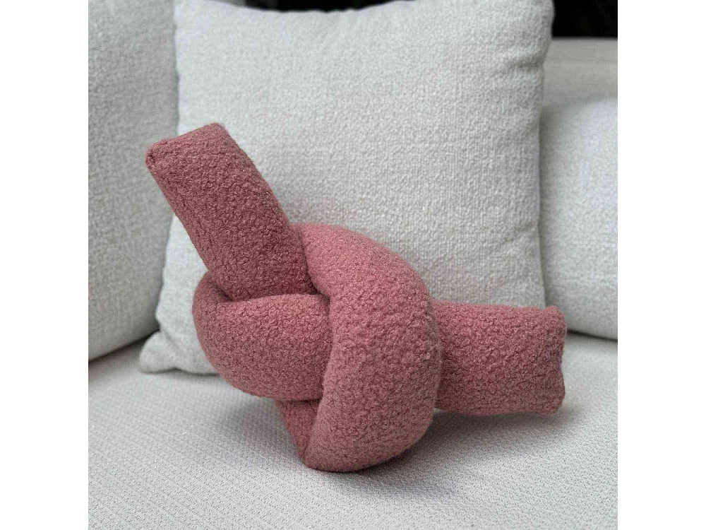 Coussin nœud en polyester Ask Dugum