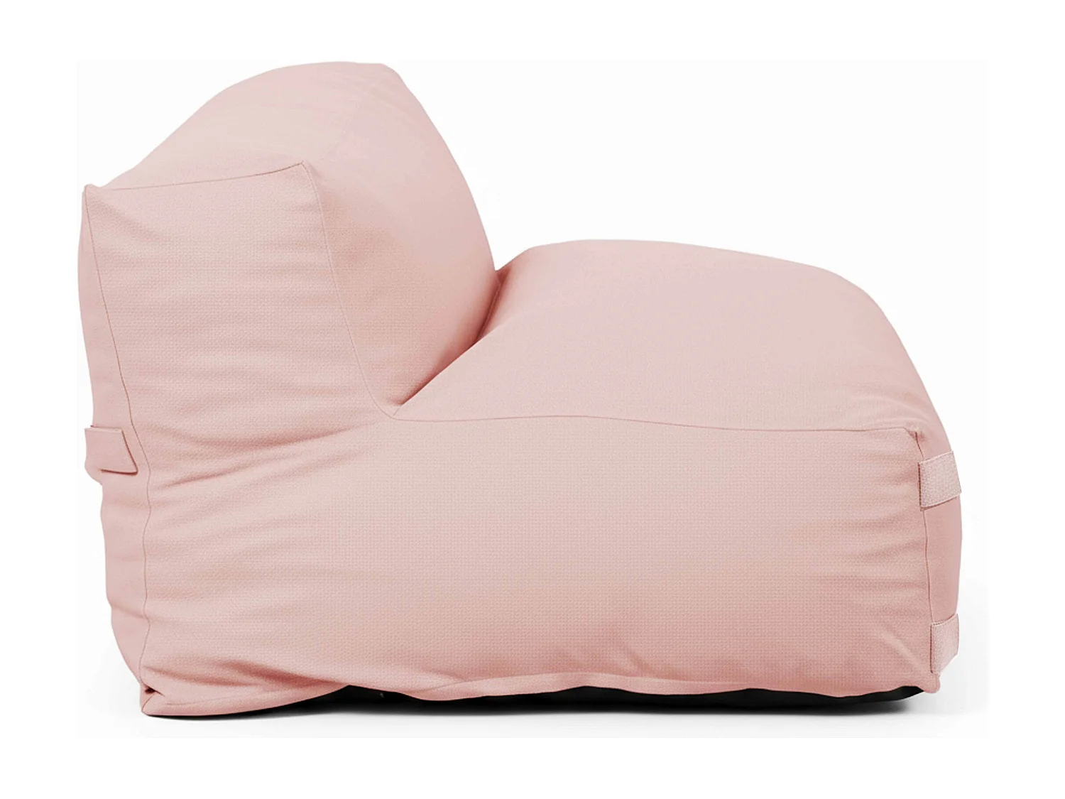 Fauteuil de jardin pour canapé modulable rose poudré