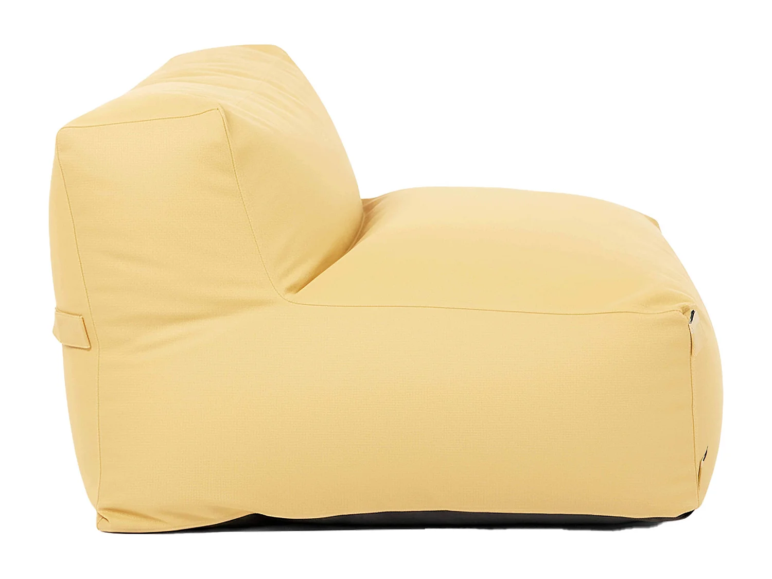 Fauteuil de jardin pour canapé modulable jaune clair