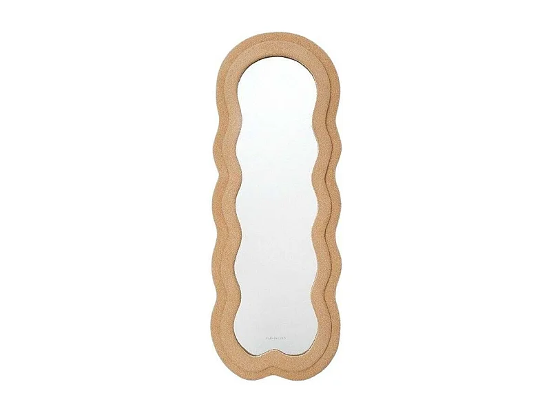 Miroir cadre en tissu Charlotte