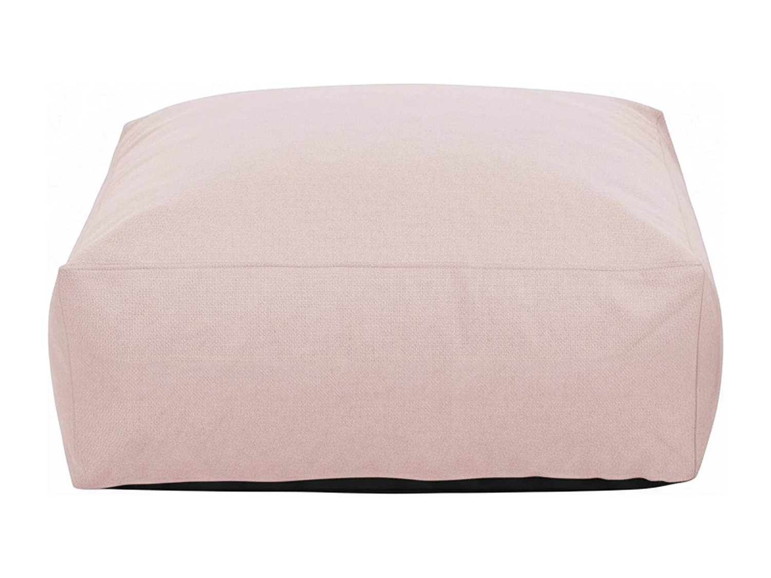 Pouf de jardin pour canapé modulable rose poudré